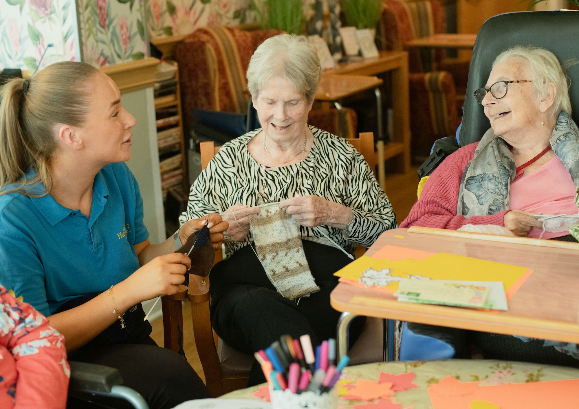 Care facility resident engagement